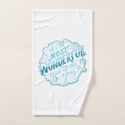 今年で一番素敵な時期だ バスタオルセット (ハンドタオル)