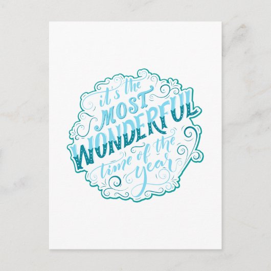 今年で一番素敵な時期だ ポストカード (正面)