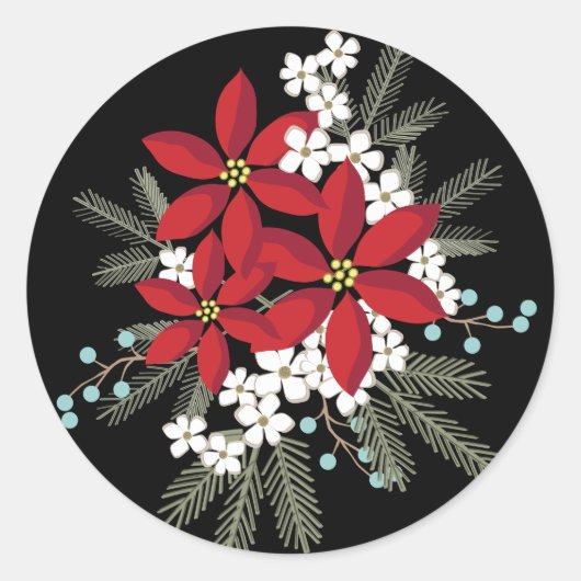 今年で一番素敵な時期だ ラウンドシール (正面)