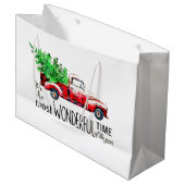 今年で一番素敵な時期だ ラージペーパーバッグ (正面アングル)