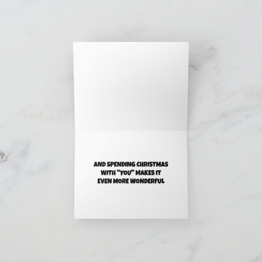 *今年で一番素敵な時間だ」 カード (内部)