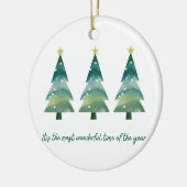 今年で一番素晴らしいオーナメント セラミックオーナメント (左)