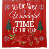 今年で一番素晴らしい時期だ シャワーカーテン (正面)