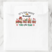 今年で一番素晴らしい時期だ スクエアシール (バッグ)