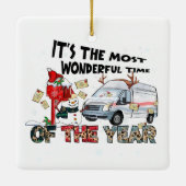 今年で一番素晴らしい時期だ セラミックオーナメント (裏面)