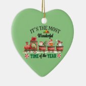 今年で一番素晴らしい時期だ セラミックオーナメント (右)