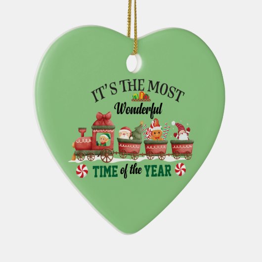 今年で一番素晴らしい時期だ セラミックオーナメント (右)