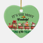 今年で一番素晴らしい時期だ セラミックオーナメント (裏面)