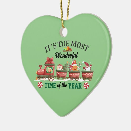 今年で一番素晴らしい時期だ セラミックオーナメント (左)