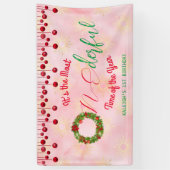 今年で最もダーフルな時だ 横断幕 (縦)