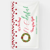 今年で最もダーフルな時だ 横断幕 (縦)