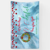 今年で最もダーフルな時だ 横断幕 (縦)