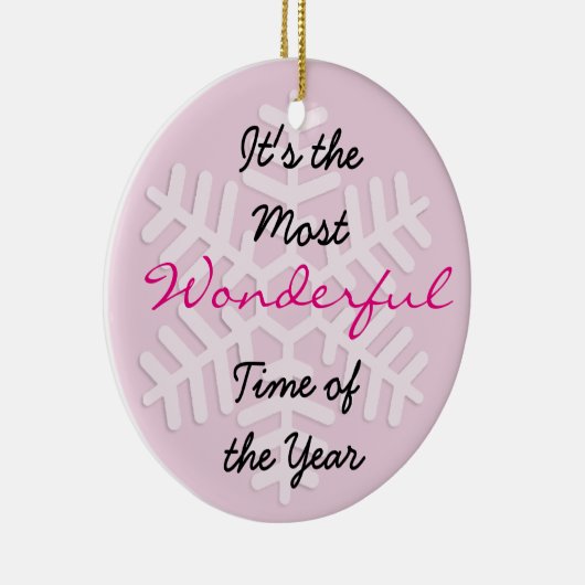 今年で最も素晴らしいオーナメント セラミックオーナメント (右)