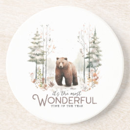 今年で最も素晴らしい時期だ、クマ コースター