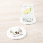 今年で最も素晴らしい時期だ、クマ コースター (側面)