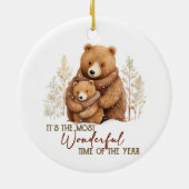 今年で最も素晴らしい時期だ セラミックオーナメント (裏面)