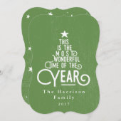 今年で最も素晴らしい時… シーズンカード (正面/裏面)