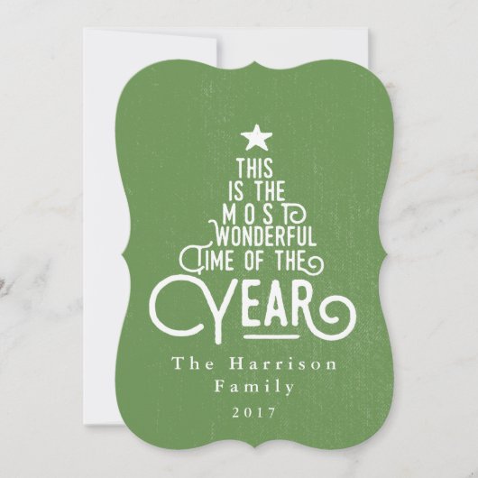 今年で最も素晴らしい時… シーズンカード (正面)