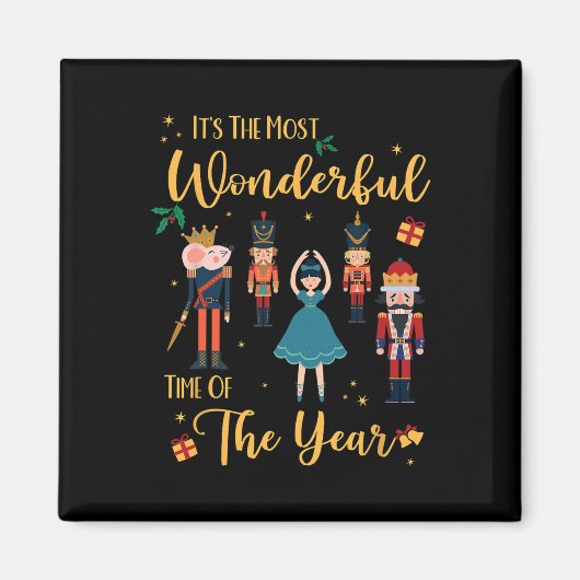 今年のくるみ割りの最も素晴らしい時期だ マグネット (正面)