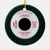 今年のオーナメントで最も素晴らしい時期 セラミックオーナメント (正面)