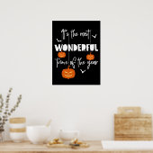 今年のカボチャの中で一番素敵な時期だ ポスター (キッチン)