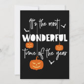 今年のカボチャの中で一番素敵な時期だ 招待状 (正面)