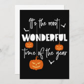 今年のカボチャの中で一番素敵な時期だ 招待状 (正面/裏面)