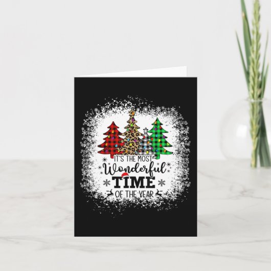 今年のクリスマスで一番素敵な時期だ カード (正面)