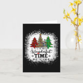 今年のクリスマスで一番素敵な時期だ カード (黄色い花)