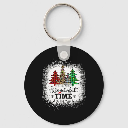 今年のクリスマスで一番素敵な時期だ キーホルダー (正面)