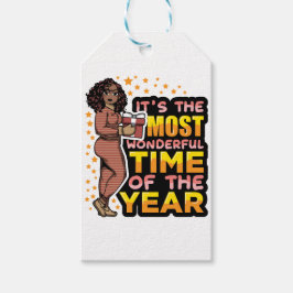 今年のクリスマスで一番素敵な時期だ ギフトタグ