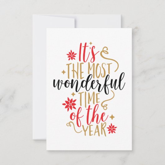 今年のクリスマスの中で一番素敵な時期だ カード (正面)