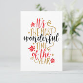 今年のクリスマスの中で一番素敵な時期だ カード (スタンド正面)