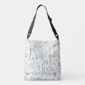 今年のクリスマスの中で一番素敵な時期だ クロスボディバッグ (裏面)