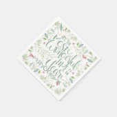 今年のクリスマスの中で一番素敵な時期だ スタンダードカクテルナプキン (角)