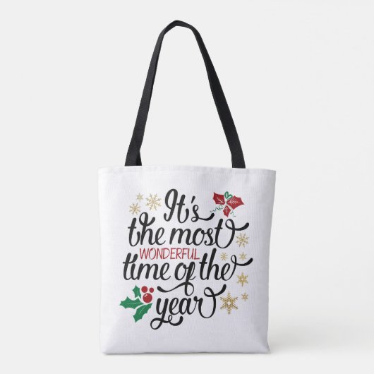 今年のクリスマスの中で一番素敵な時期だ トートバッグ (裏面)