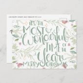 今年のクリスマスの中で一番素敵な時期だ ポストカード (正面/裏面)