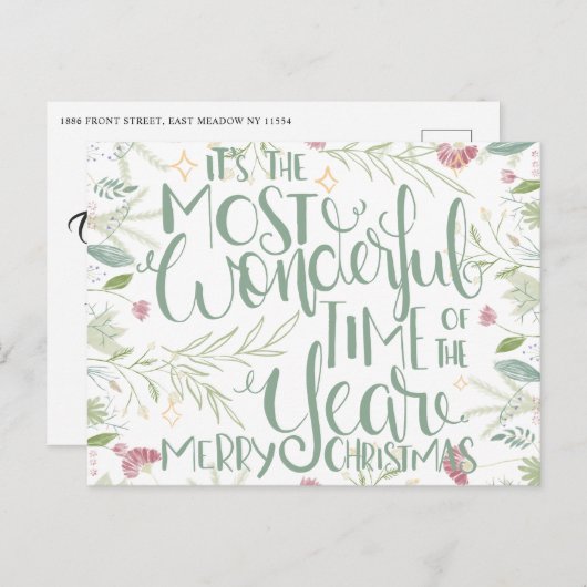 今年のクリスマスの中で一番素敵な時期だ ポストカード (正面/裏面)