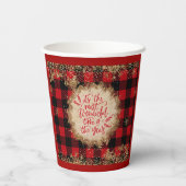 今年のクリスマスの中で一番素敵な時期だ 紙コップ (裏面)