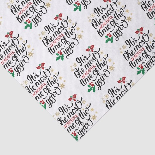 今年のクリスマスの中で一番素敵な時期だ 薄葉紙 (詳細)