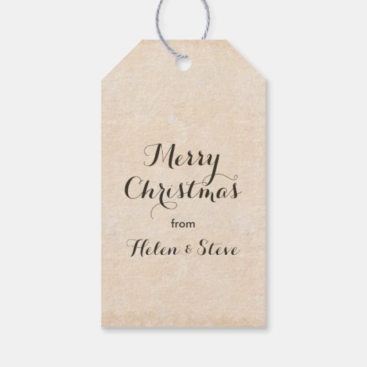 今年のクリスマスの中で最も素晴らしい時期だ ギフトタグ (裏面)