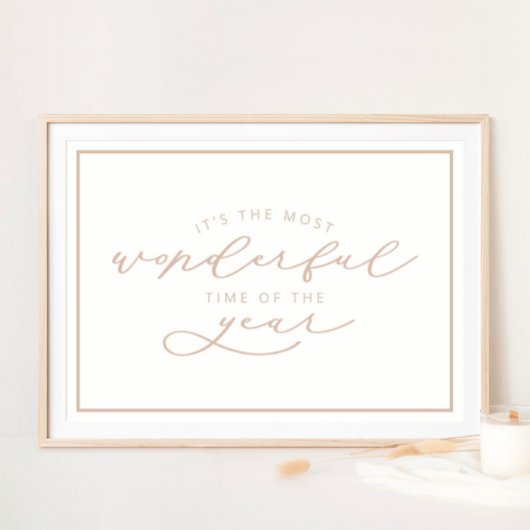 今年のクリスマスの中で最も素晴らしい時期だ ポスター