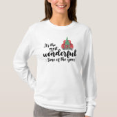 今年のクリスマスの中で最も素晴らしい時期だ Tシャツ (正面)