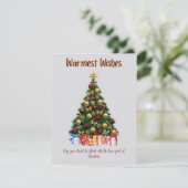 今年のクリスマスシーズンに心から祈る シーズンカード (スタンド正面)