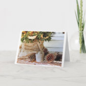 *今年のクリスマスホリデーシーズンは喜びと幸せ* カード (正面)