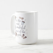 今年のコーヒーは最高の時期だ コーヒーマグカップ (正面左)