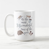 今年のコーヒーは最高の時期だ コーヒーマグカップ (左)