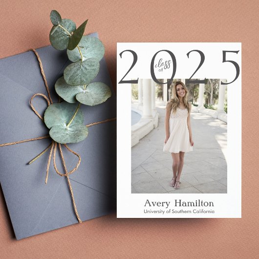 今年のスクリプト卒業カード 5枚の写真 招待状