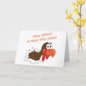 今年のハム カード (黄色い花)