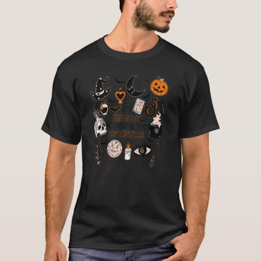 今年のハロウィーンで最も素晴らしい時間だ Tシャツ (正面)